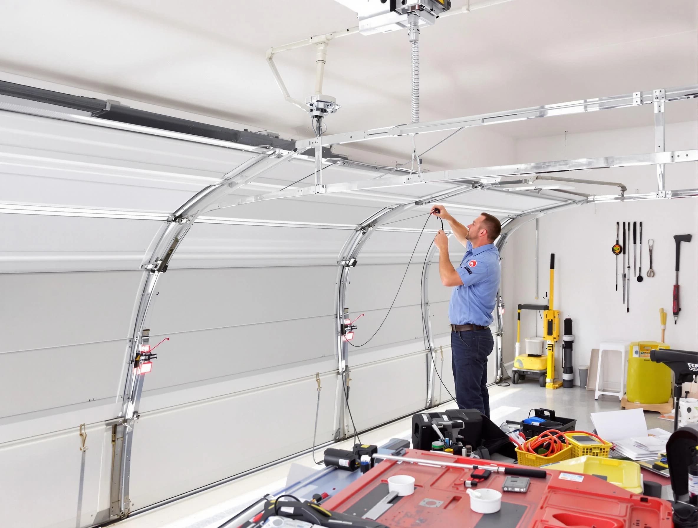 Garage door cable repair service by Slaughterville Garage Door Repair in Slaughterville