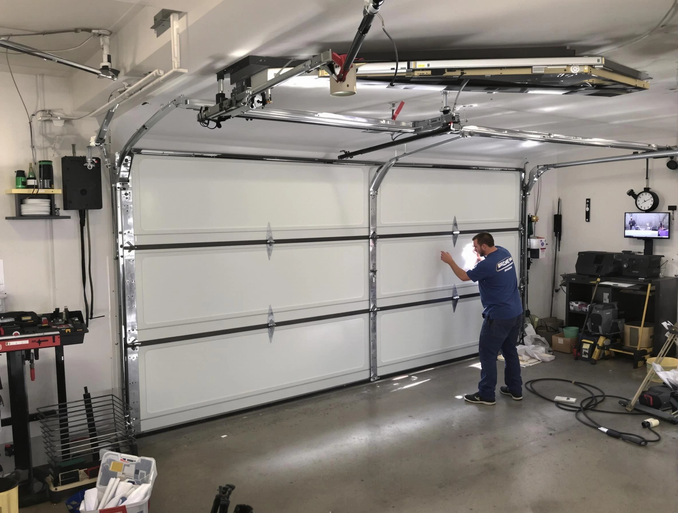 Professional garage door repair service by Slaughterville Garage Door Repair in Slaughterville