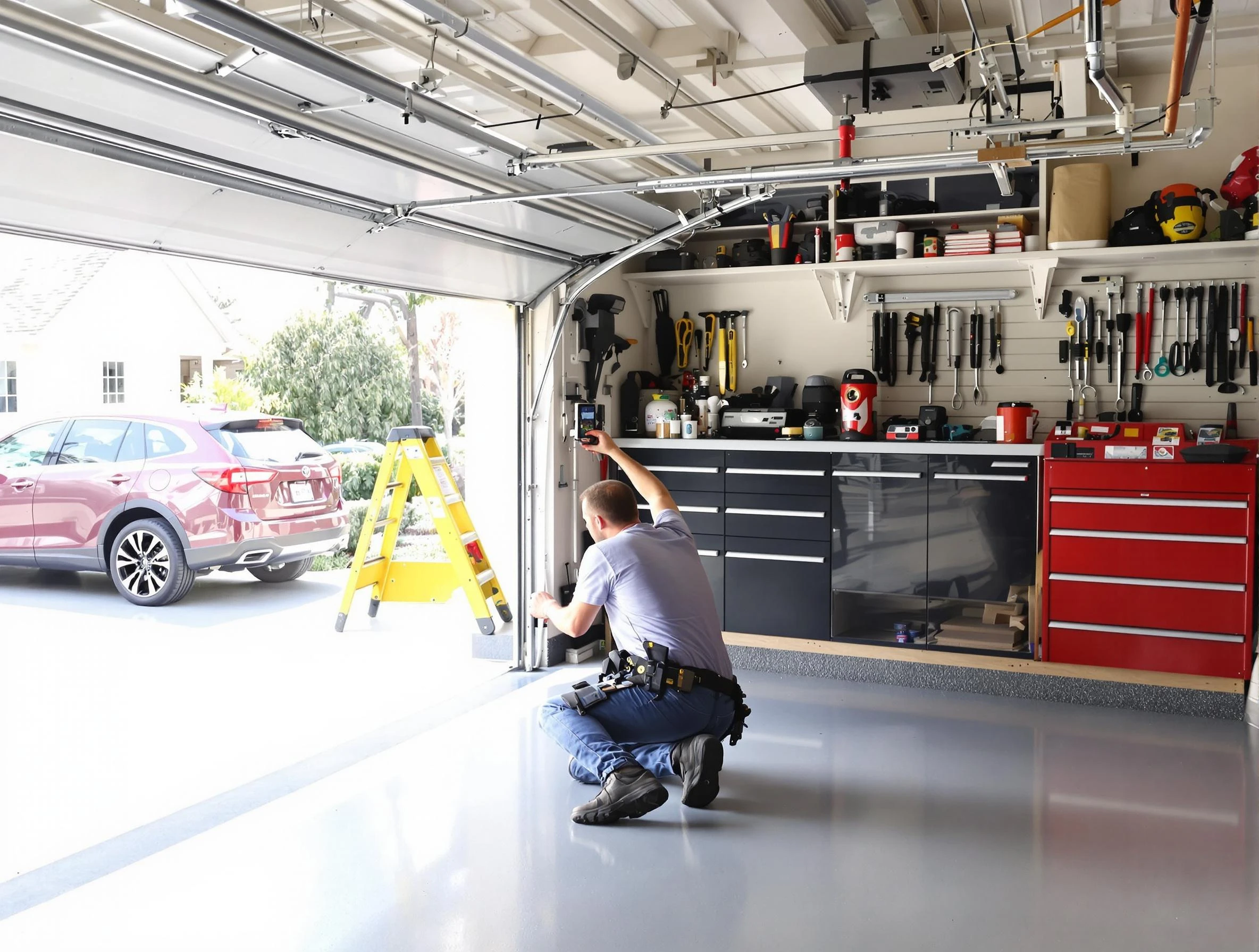 Local garage door repair service by Slaughterville Garage Door Repair in Slaughterville