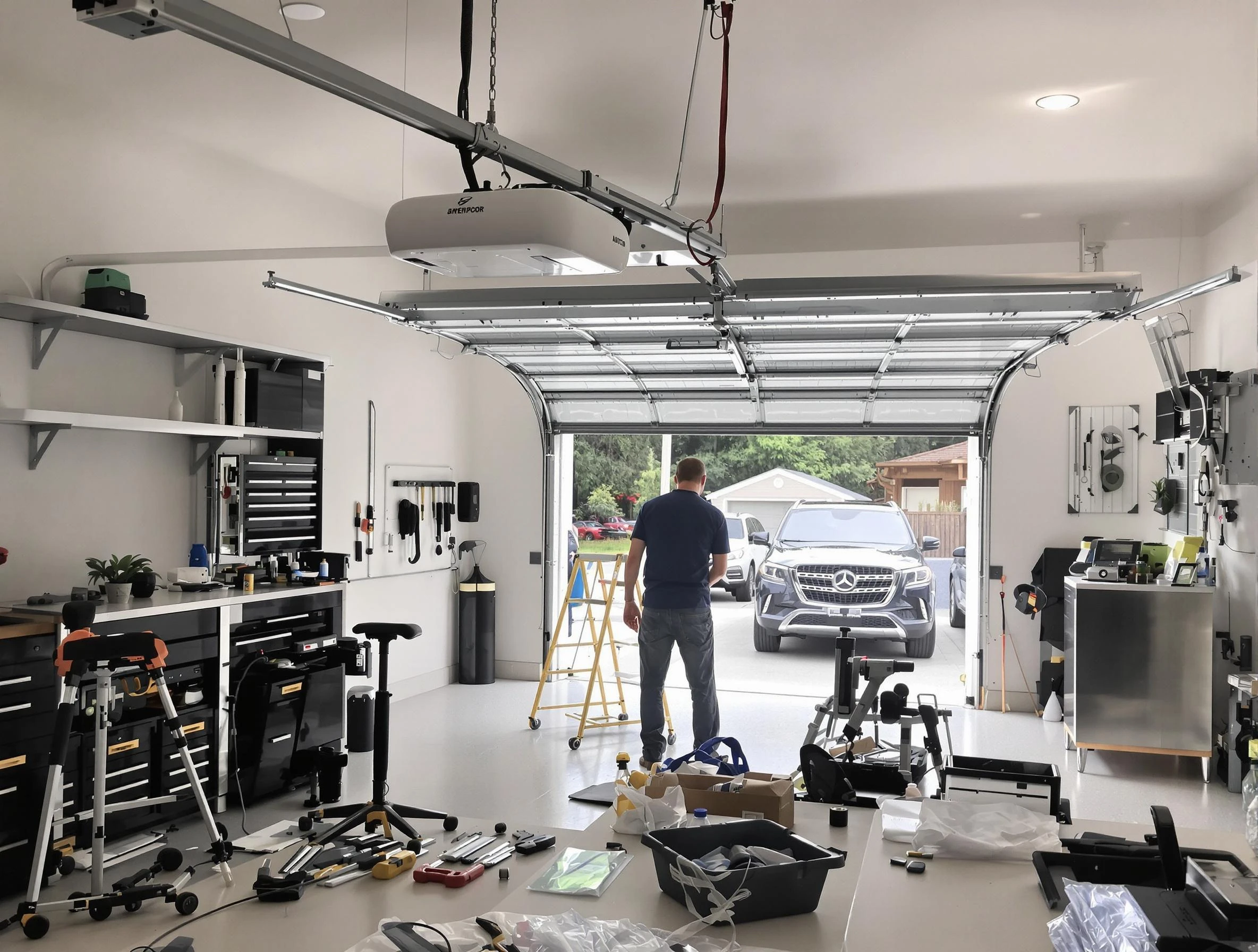 Garage door opener installation by Slaughterville Garage Door Repair in Slaughterville
